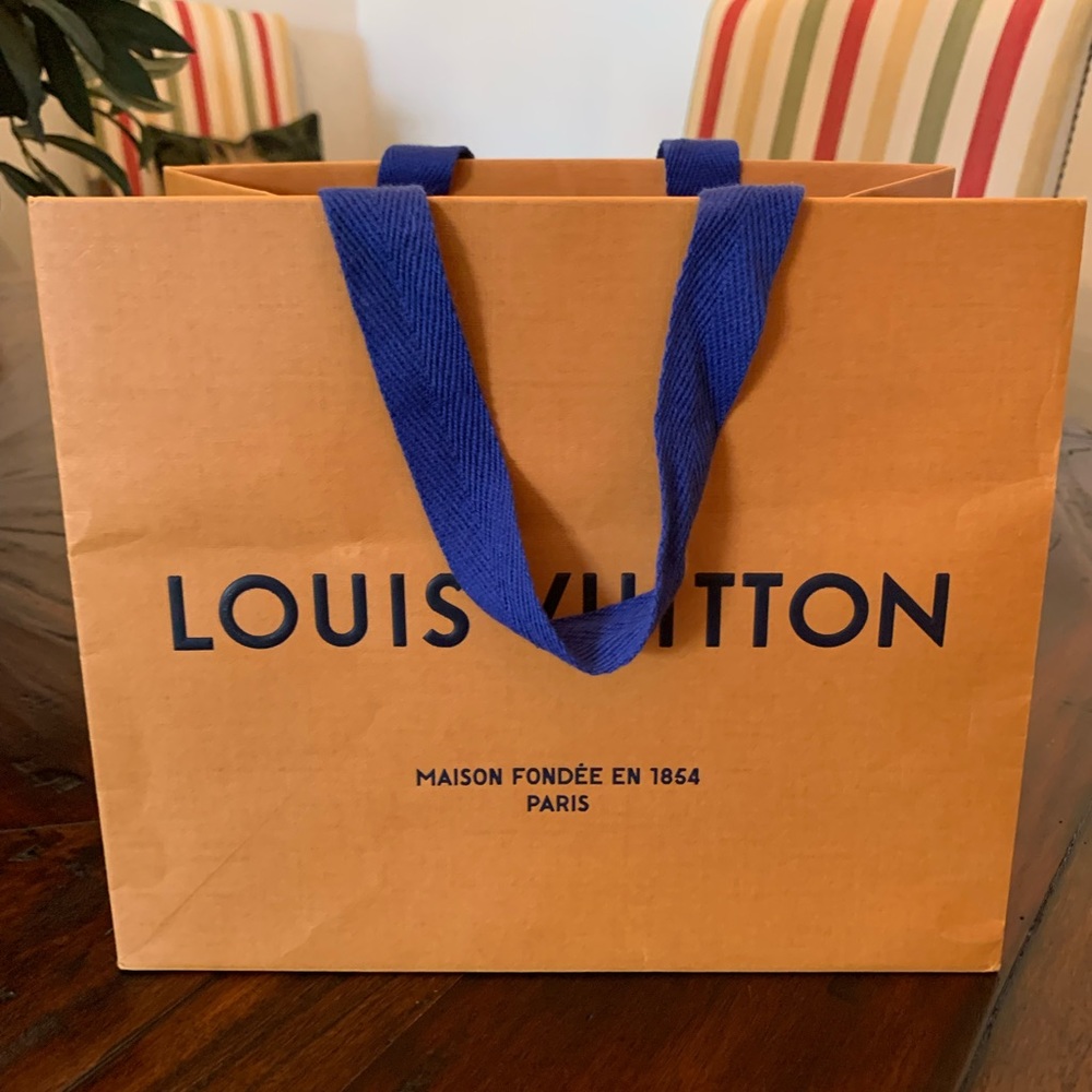 Louis Vuitton shopping bag